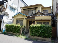 【大阪府/大阪市東住吉区湯里】大阪市東住吉区湯里一丁目（古家付土地） 現地（古家あり）