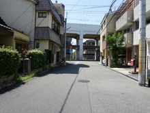 【大阪府/大阪市東住吉区湯里】大阪市東住吉区湯里一丁目（古家付土地） 前面道路