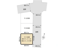 【東京都/大田区上池台】大田区上池台三丁目建築条件付き土地 C区画 区画図