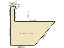 【愛知県/豊橋市高師本郷町】豊橋市高師本郷町字東上 土地 区画図