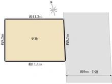 【愛知県/名古屋市中区大須】名古屋市中区大須二丁目 事業用地 区画図