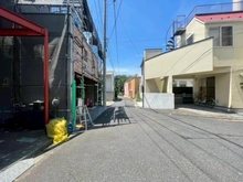 【東京都/目黒区三田】目黒区三田二丁目　古家付土地 前面道路