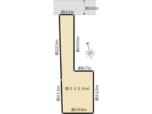 【京都府/京都市東山区北棟梁町】京都市東山区大仏馬町伏見街道東入一丁目北棟梁町　 区画図
