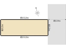 【京都府/京都市山科区大宅神納町】京都市山科区大宅神納町 区画図