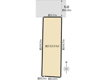 【京都府/向日市寺戸町】向日市寺戸町山縄手 区画図