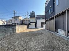 【京都府/長岡京市滝ノ町】長岡京市滝ノ町　土地 現地：現地奥側から