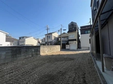 【京都府/長岡京市滝ノ町】長岡京市滝ノ町　土地 現地：現地奥側から