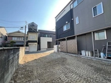 【京都府/長岡京市滝ノ町】長岡京市滝ノ町　土地 現地：現地奥側から