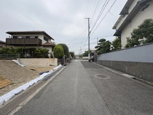 【兵庫県/神戸市北区星和台】神戸市北区星和台四丁目　売土地 前面道路