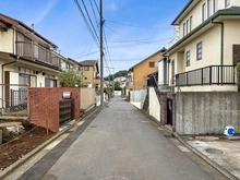 【神奈川県/横浜市旭区四季美台】横浜市旭区四季美台　売地 前面道路