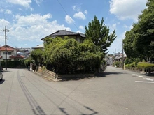 【神奈川県/横浜市旭区柏町】旭区柏町　古家付き土地 前面道路