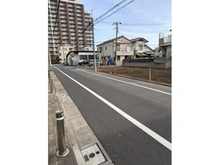 【東京都/板橋区常盤台】板橋区常盤台二丁目　土地(1) 現地(奥側)・前面道路：全2区画