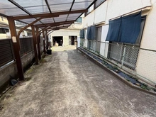 【東京都/荒川区東尾久】荒川区東尾久8丁目　古家付土地 現地：敷地延長部分