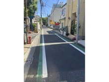 【東京都/台東区上野桜木】台東区上野桜木一丁目　古家付土地 前面道路