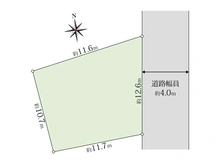 【東京都/江戸川区北小岩】江戸川区北小岩六丁目土地 区画図