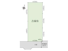 【東京都/練馬区大泉学園町】練馬区大泉学園町7丁目　土地 区画図
