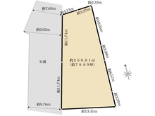 【大阪府/羽曳野市碓井】羽曳野市碓井四丁目　土地 区画図