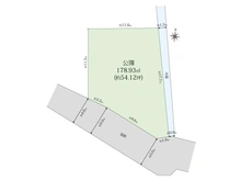 【兵庫県/尼崎市塚口町】尼崎市塚口町4丁目　土地 区画図