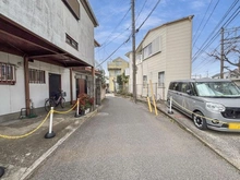 【千葉県/市川市平田】市川市平田一丁目　古家付き土地 前面道路