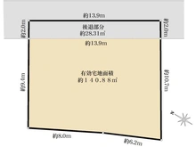 【千葉県/千葉市中央区仁戸名町】千葉市中央区仁戸名町　売地 区画図