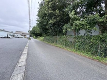 【千葉県/千葉市稲毛区六方町】千葉市稲毛区六方町　売地 前面道路