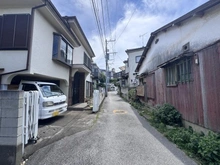 【千葉県/千葉市稲毛区園生町】千葉市稲毛区園生町 古家付き売地 前面道路
