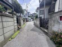 【千葉県/千葉市稲毛区園生町】千葉市稲毛区園生町 古家付き売地 前面道路