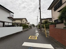 【千葉県/我孫子市布佐平和台】我孫子市布佐平和台三丁目　古家付土地 前面道路