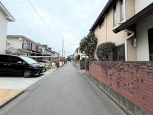 【埼玉県/入間市東町】入間市東町7丁目　売地 前面道路