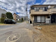 【埼玉県/狭山市富士見】狭山市富士見一丁目　土地 前面道路