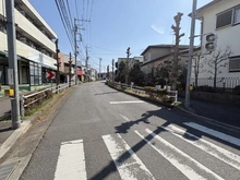 【埼玉県/所沢市小手指町】所沢市小手指町4丁目　土地 前面道路