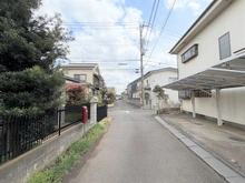 【埼玉県/所沢市大字下安松】所沢市大字下安松　売地 前面道路