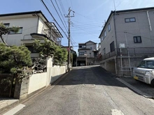 【埼玉県/狭山市中央】狭山市中央二丁目　売地 前面道路