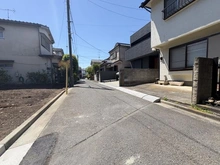 【埼玉県/所沢市東狭山ケ丘】所沢市東狭山ヶ丘1丁目　土地 前面道路
