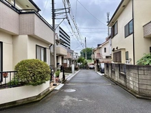 【埼玉県/所沢市大字北秋津】所沢市大字北秋津　土地 前面道路