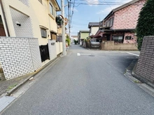 【東京都/東大和市清水】東大和市清水5丁目 売地 前面道路