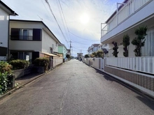 【東京都/清瀬市竹丘】清瀬市竹丘2丁目　古家付売地 前面道路