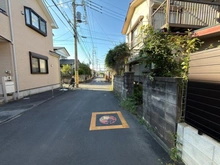 【埼玉県/所沢市大字久米】所沢市大字久米　土地 前面道路