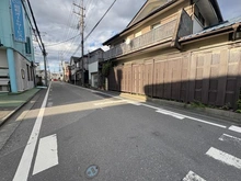 【埼玉県/狭山市大字北入曽】狭山市大字北入曽　土地 前面道路