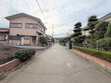 【埼玉県/狭山市大字水野】狭山市大字水野　売地 前面道路