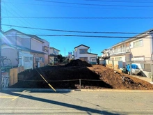 【千葉県/柏市松ケ崎】柏市松ケ崎　土地 現地：造成工事中　造成渡し
