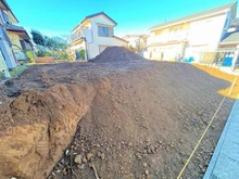 【千葉県/柏市松ケ崎】柏市松ケ崎　土地 造成工事中　造成渡し