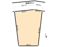【千葉県/船橋市丸山】船橋市丸山2丁目　土地 区画図