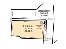 【東京都/豊島区西巣鴨】豊島区西巣鴨1丁目土地 区画図