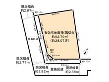 【東京都/豊島区上池袋】豊島区上池袋1丁目土地 区画図