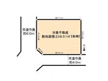 【東京都/町田市玉川学園】町田市玉川学園3丁目 土地 区画図