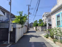 【神奈川県/藤沢市鵠沼海岸】藤沢市鵠沼海岸1丁目 前面道路