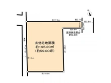 【東京都/武蔵野市吉祥寺南町】武蔵野市吉祥寺南町4丁目 土地 区画図