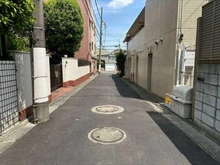 【東京都/目黒区八雲】目黒区八雲3丁目 土地 前面道路（西側から）