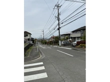 【神奈川県/横浜市都筑区川和台】横浜市都筑区川和台土地 北東側道路になります。